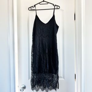 Forever 21 Black Lace Dress